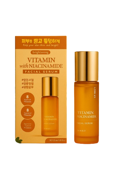 Sérum facial hidratante coreano de vitaminas con niacinamide 50 m